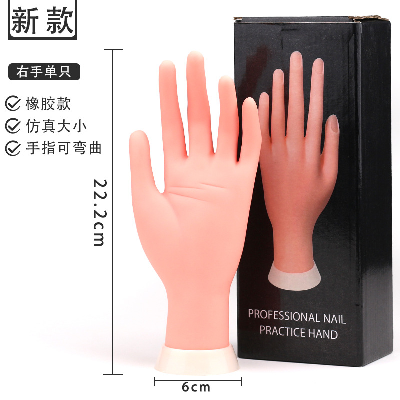 Mano izquierda prosética posicionable (modelo asequible)