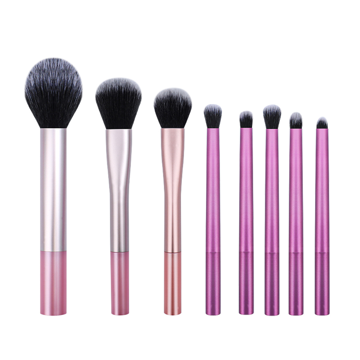 RT cepillo de maquillaje personalizado blush base cepillo de sombra de ojos herramientas de maquillaje combinación de maquillaje huevo caja de venta caliente transfronteriza exclusiva