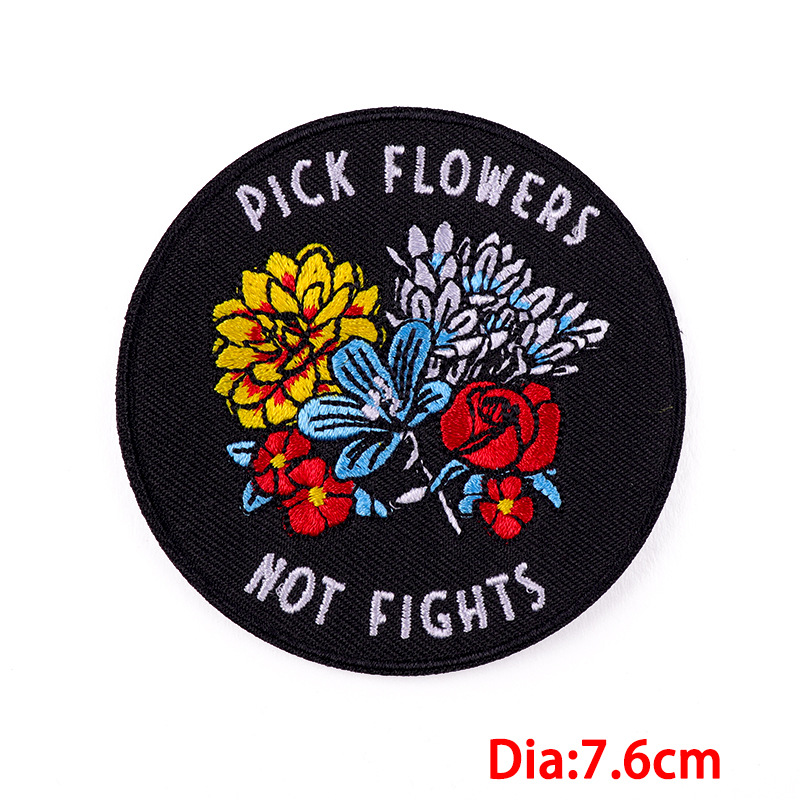 Cartoon, Funny Pattern Punk Style Cartoon Funny Punk Nonwoven Cloth Sticker