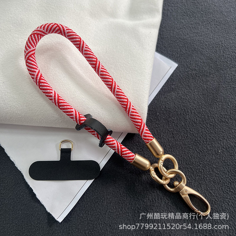 65#레드 핑크 Y 패턴