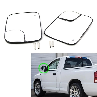5161010Aa 5191036Aa Suitable for Dodge 98-10 Ram 1500 Rearview Mirror with Heating