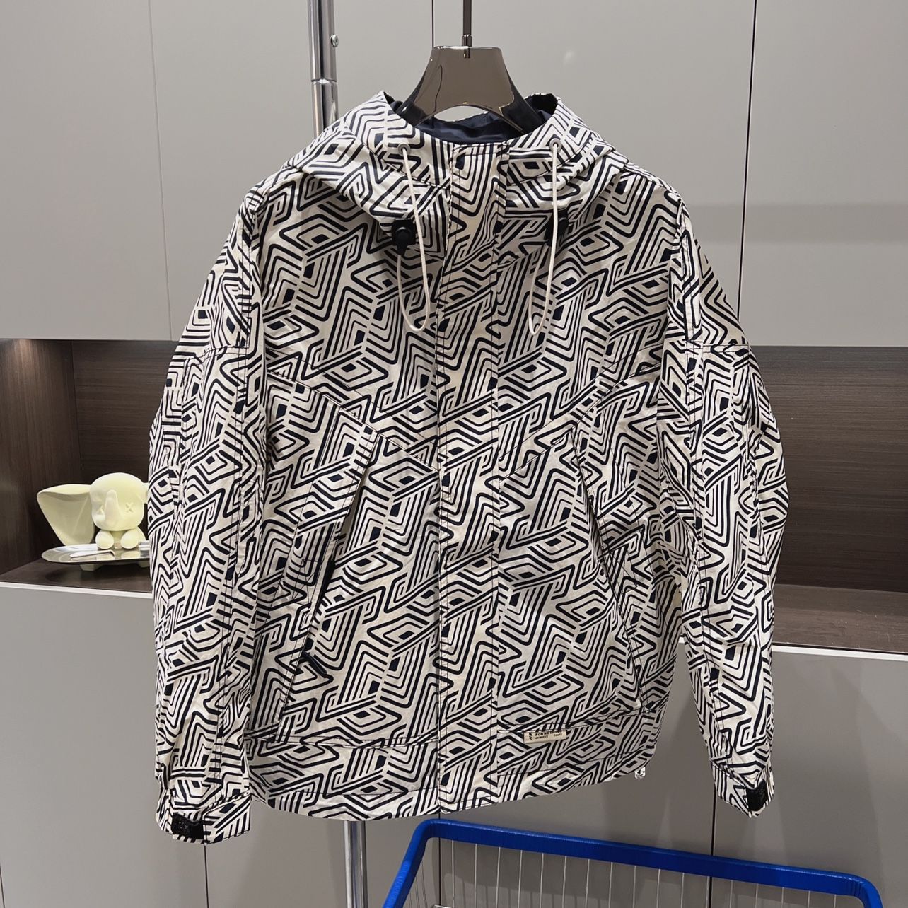 Men's Clothing Spring and autumn new patterned jackets men's fashion trend workwear hooded men's jackets versatile casual popular clothes trend_voghion.com