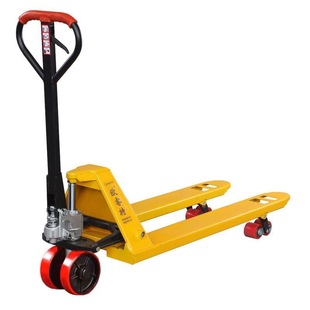 Diniu Manual Forklift 2 Tons 3 Tons 5t Hydraulic Truck Warehouse Pallet Hydraulic Truck Hand Push Hand Pull Loading and Unloading Trailer