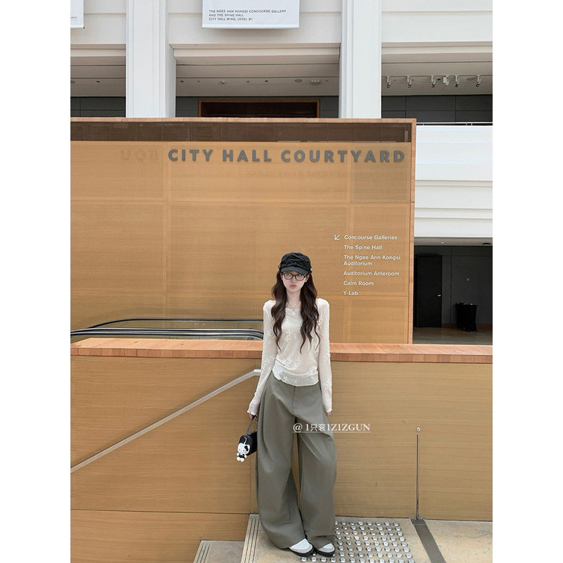 4950 # Only Recommend This Casual Pants Style: the Perfect Pleated Suit Pants for a Pear-Shaped Figure 4950 # Only Recommend This Casual Pants Style: the Perfect Pleated Suit Pants for a Pear-Shaped Figure