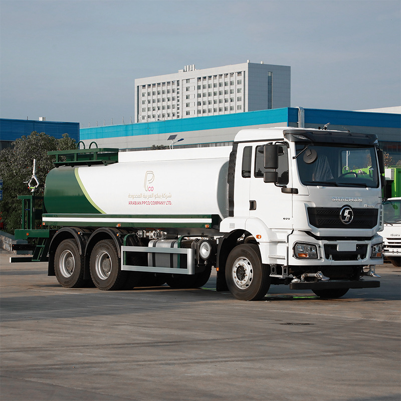 厂家直供陕汽H3000洒水车 6*4白色左舵 环卫绿化喷洒抑尘车