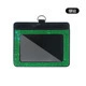 Small Card Slots, Compact Leather – Multimediya və saxlama aksesuarları - transverse-card-package-green-diamond
