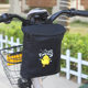 Electric car hanging bag front zipper handlebar front bag large capacity three-dimensional storage bag motorcycle hanging bag storage bag
