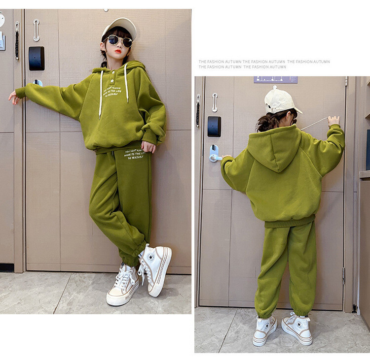 Girls and Auumn Se 2023 New Spring Korean Ediion Popular Fashion Children's Baseball Sui Two piece_voghion.com
