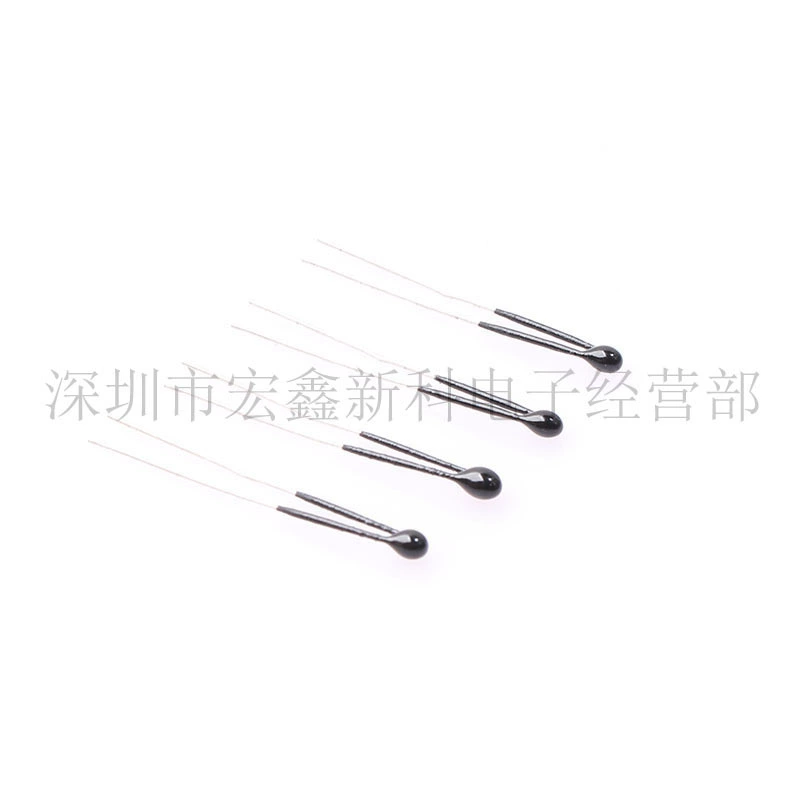 Фабрика прямых продаж NTC термистор прямой интерполяции MF52A маленький черноголовой контакт с изоляционной краской 10K3950