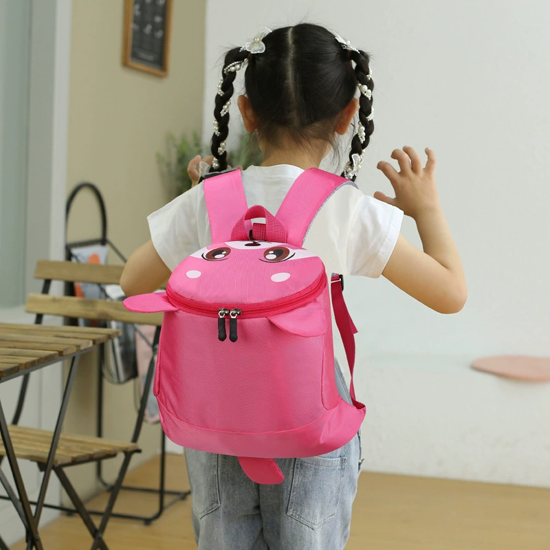 Cartoon three dimensional backpack, small bag with animals, school bag for kindergarten, 2022 collection, anti-lost, 3-6 years