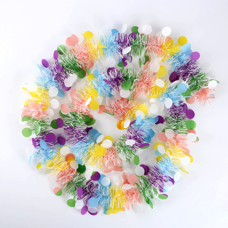 Transfronterizos Amazon Easter Egg Decoration Party Stripes Disposición de Fiesta de Ficha