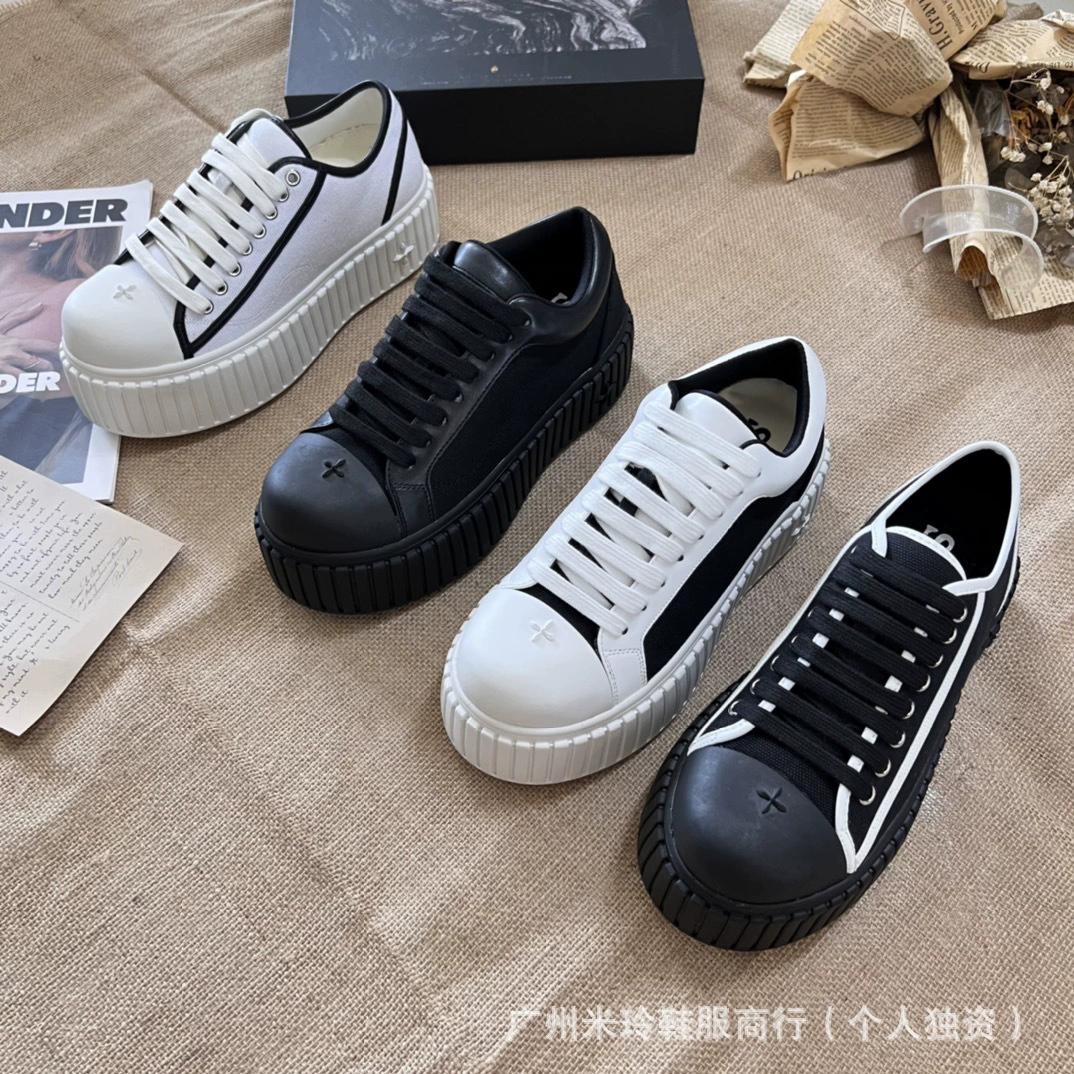 Кроссовки SM-KK Cross Flower Wandering Thick Sole с увеличенной резиновой подошвой, мягкий отскок, повседневные, украшаемые устойчивые к износу канвасовые ботинки