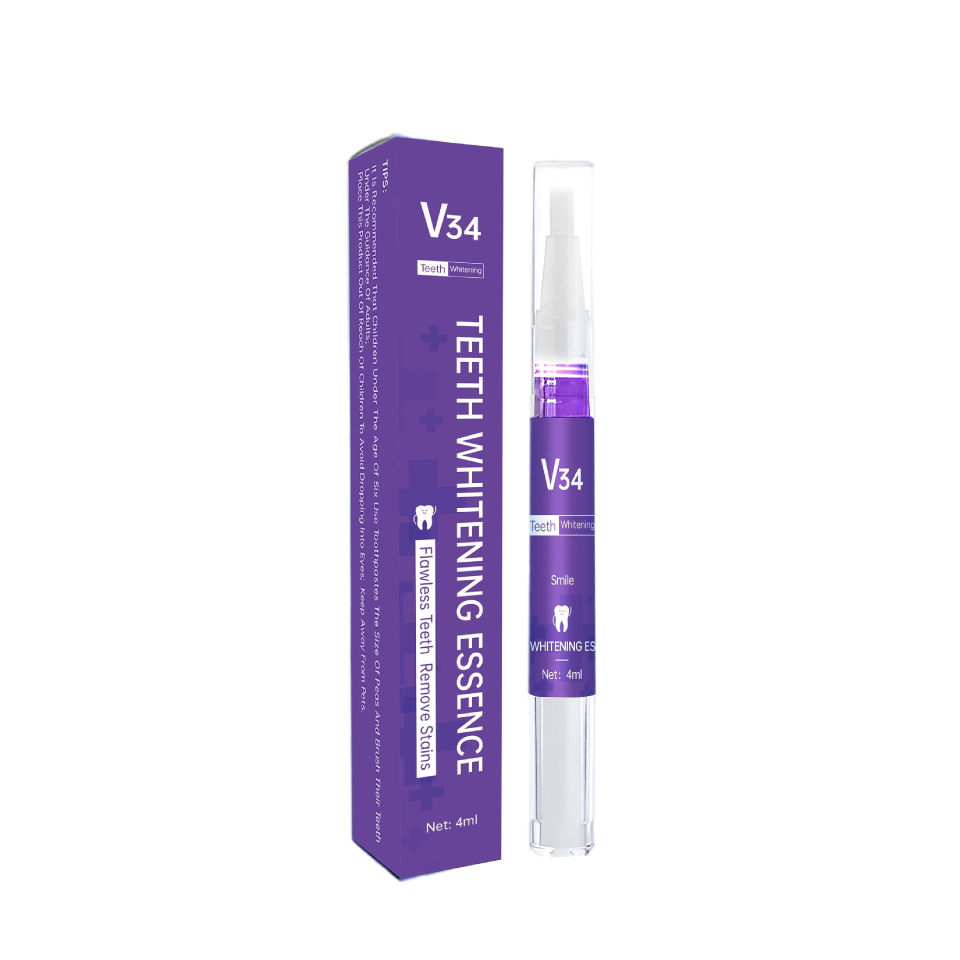 Modern Style, Classic Style Style Letter Teeth Whitening Pen Modern Style Classic Style Personal Care