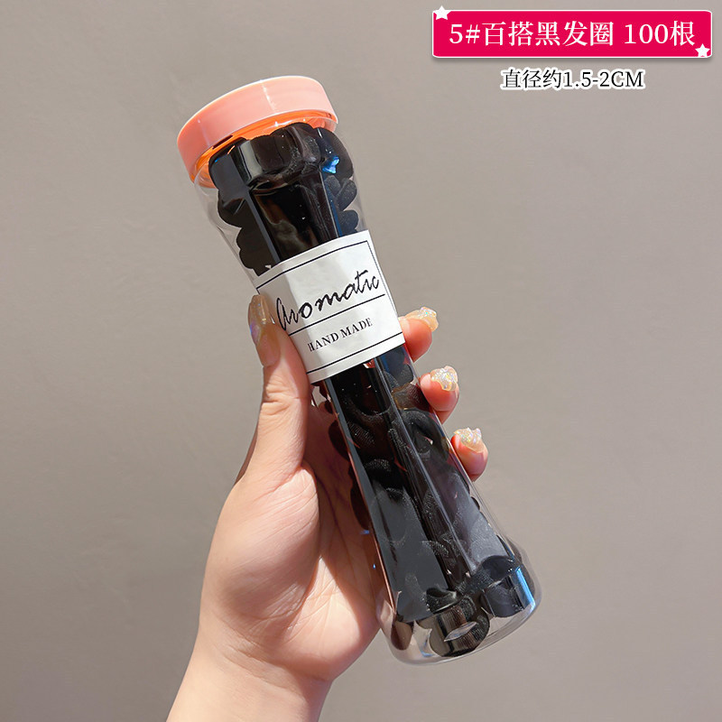 Estilo coreano de alta cuerda de Pelo elástico de las mujeres anillo de toalla simple banda de goma cuerda de pelo de cola de caballo alta anillo de pelo de bebé