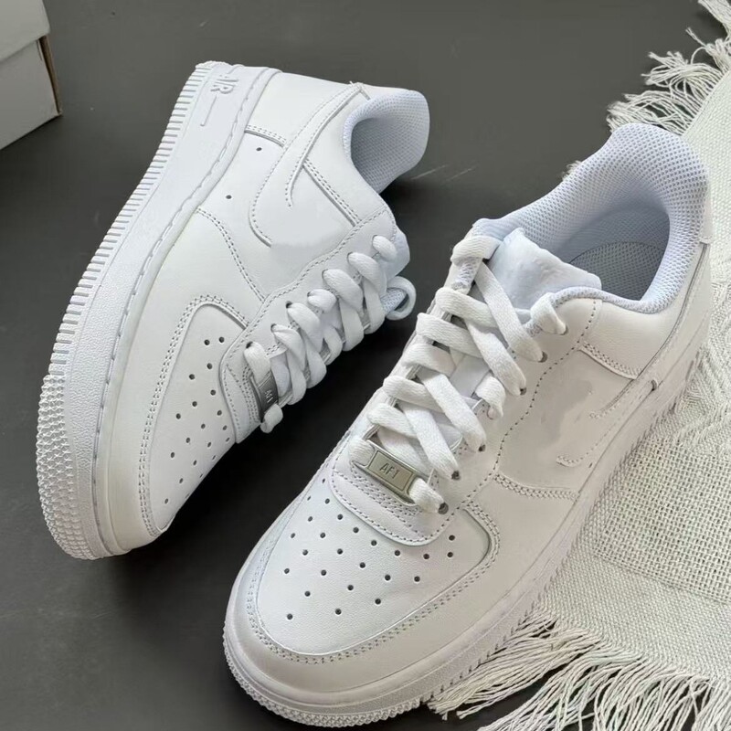 Putian Shoes Pure Original Air Force One Classic Low-Top White Shoes Men's and Women's Sports Sneakers Versatile Casual Shoes Cross-Border