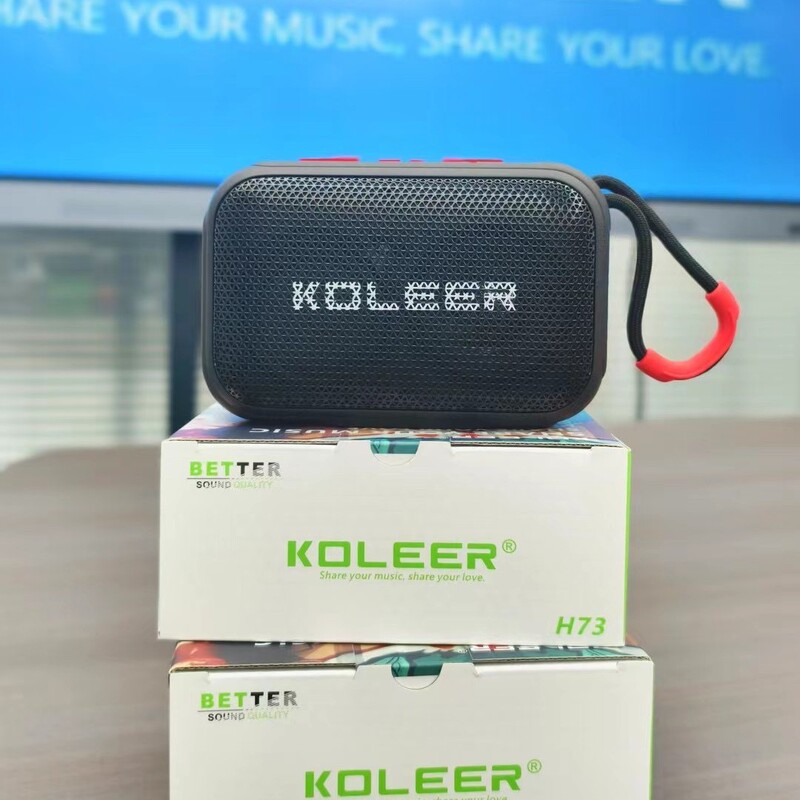 Koleerの新型h 73ブルートゥーススピーカーの低音は携帯して屋外の無線の音響のカードのサブウーファのスピーカーを持ちます。|undefined