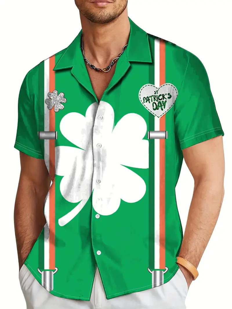 2024 verano nuevos hombres jóvenes vitalidad estilo universitario tendencia camisa de manga corta casual diaria coreana MB1