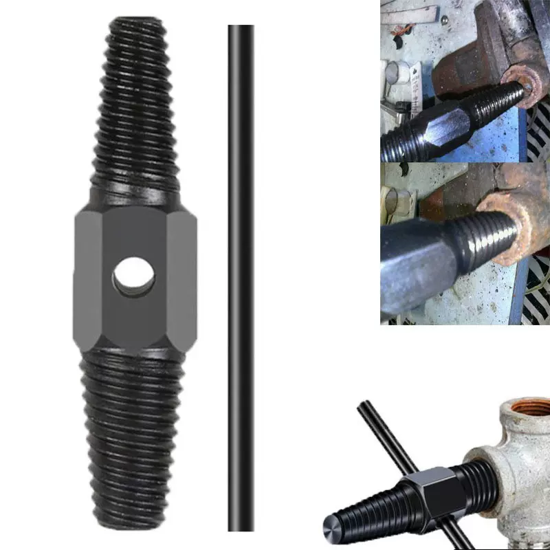 双头螺丝取出器三角阀水管螺纹反丝手工具套装家装断丝取出器厂家