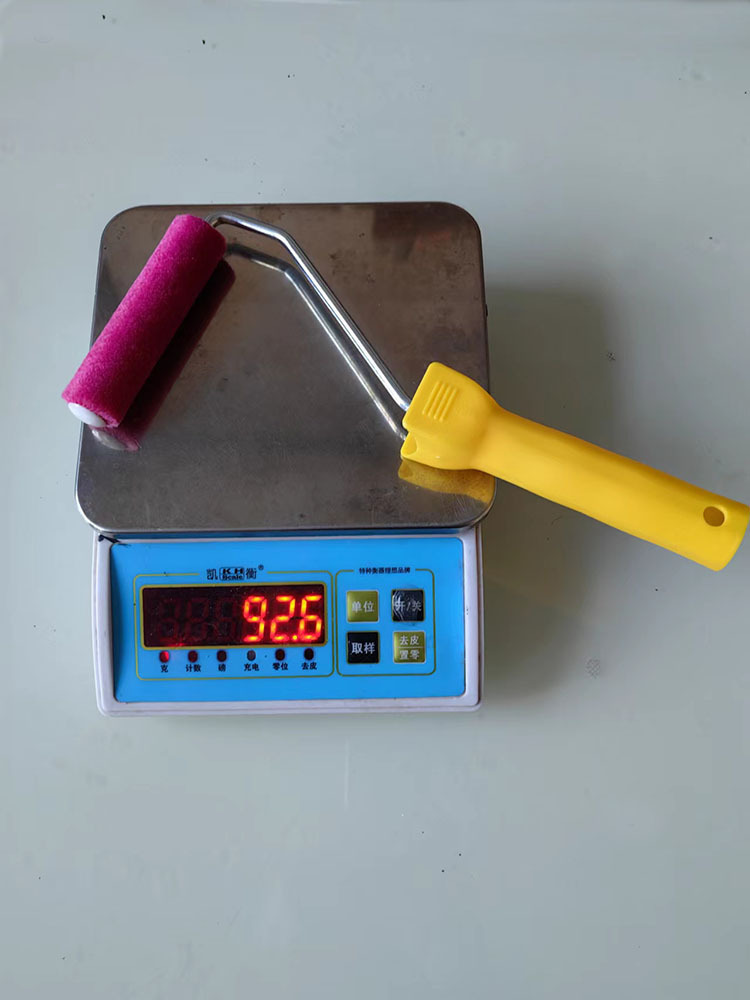 4寸红羊毛+426手柄--重量