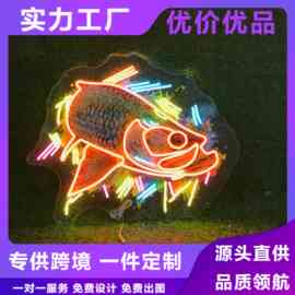 跨境专供亚克力LED灯牌发光字母灯造型灯 派对灯 氛围灯 霓虹灯牌