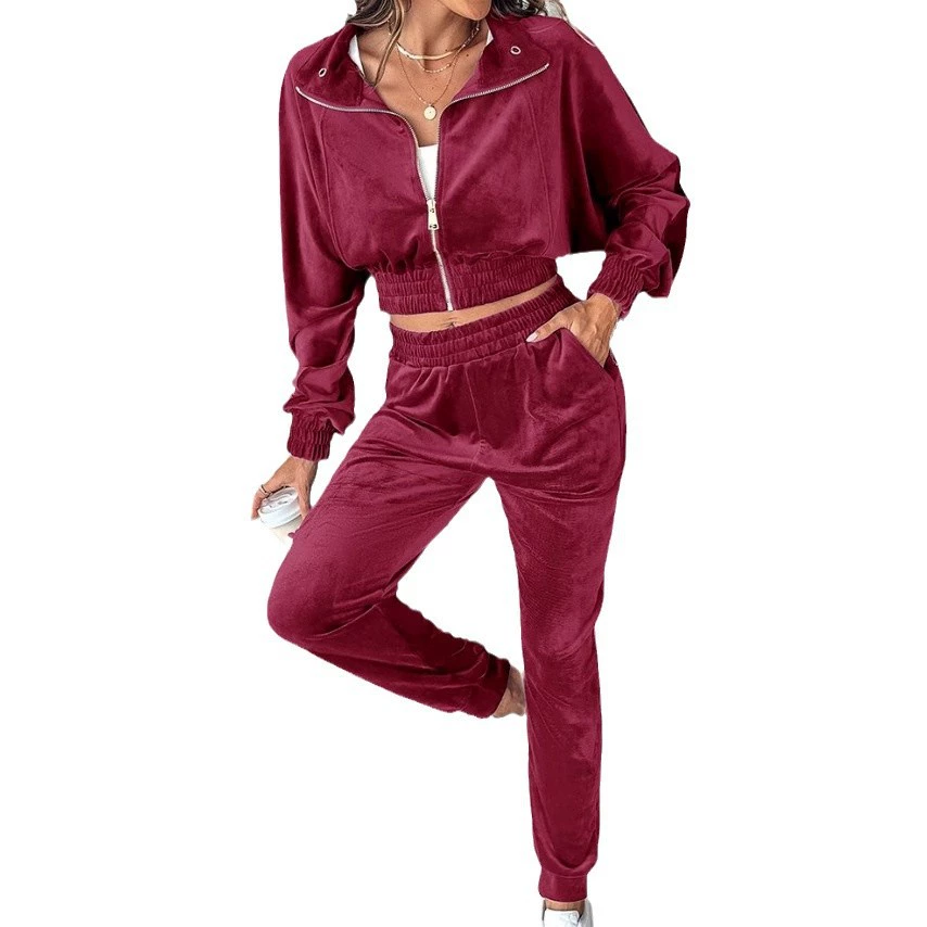 Autumn velvet set