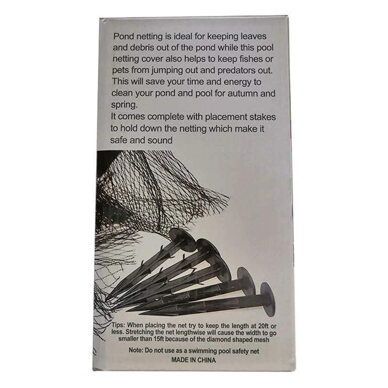 Амазонка горячая Распродажа Черный HDPE пруд чистая деревья Фруктовый сад Алмазная защита Птица Чистая 30 г анти-сетка листьев