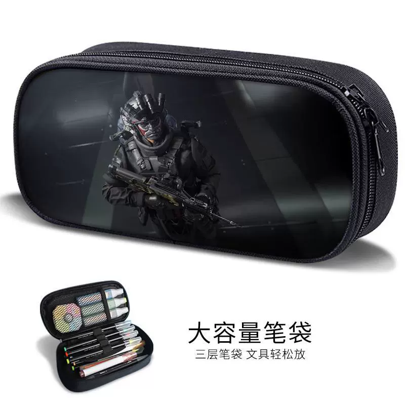 Triangular pencil case for boys for students, new collection
