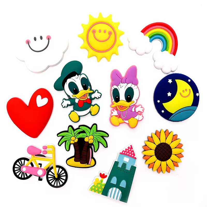 厂家促销北欧家居白云彩虹月亮冰箱贴磁贴装饰留言贴儿童白板贴