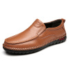 Loafers, breathable wear-resistant comfortable leather shoe covers, European style, suitable for import, soft sole