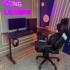 寝室のコーナーコンピューターデスク、ゲーミングデスク、ゲームテーブル、デスクトップテーブル、コーナーテーブル、取り外し可能なアーマーライト