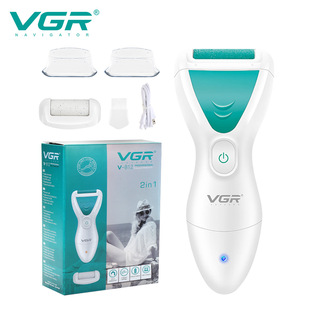 VGR812 cross-border new foot grinder digital display electric IPX6 waterproof skin washing and grinding pedicure to remove calluses and dead skin