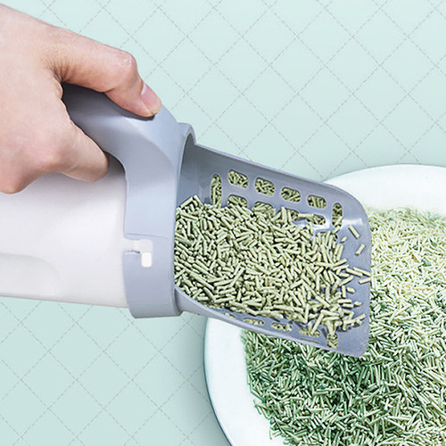 Cat litter scoop, cat litter box, litter box, litter bag set, pet removable cleaning supplies