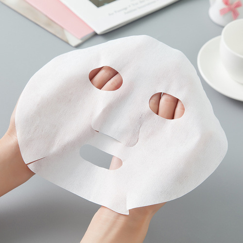 Tencel facial mask cloth factory wholesale beauty salon non-woven facial mask gauze Tencel facial mask paper light and breathable membrane cloth