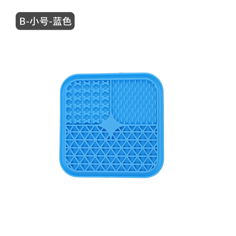 Amazon caliente de grado alimenticio almohadilla de lamida de mascota succión almohadilla de mascota para perros varias formas de almohadilla de mascota para perros