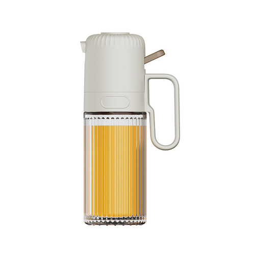 New Yi Ge glass oil bottle spray bottle kitchen air fryer push-type spray mist oil bottle