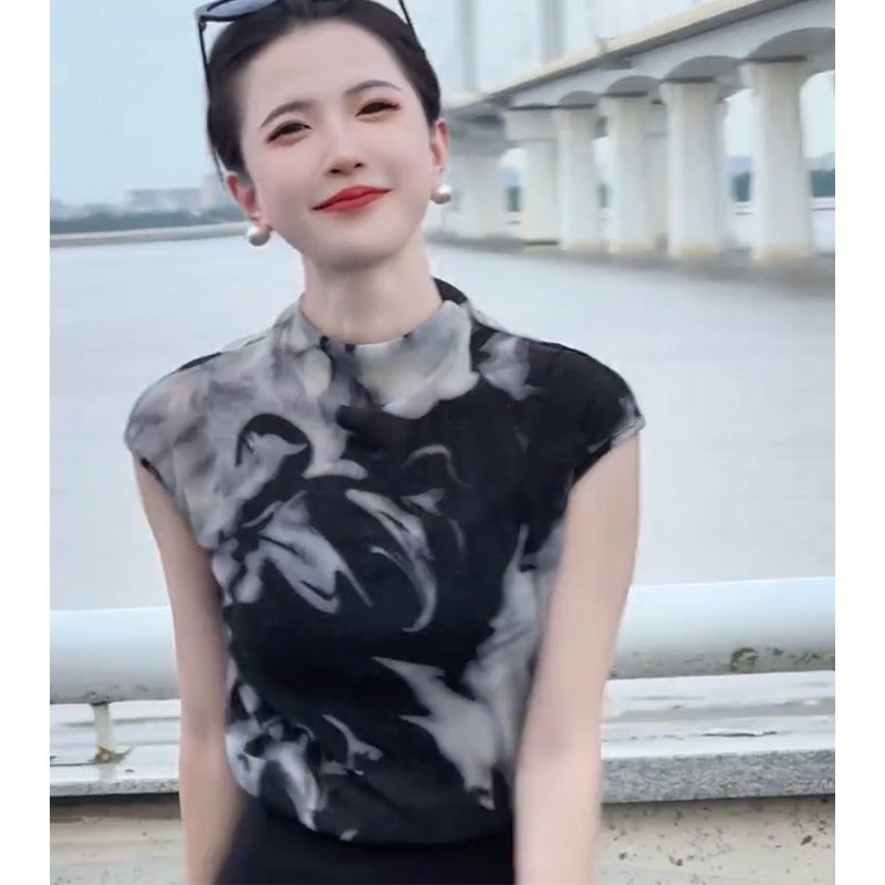 타이다이 민소매 탑