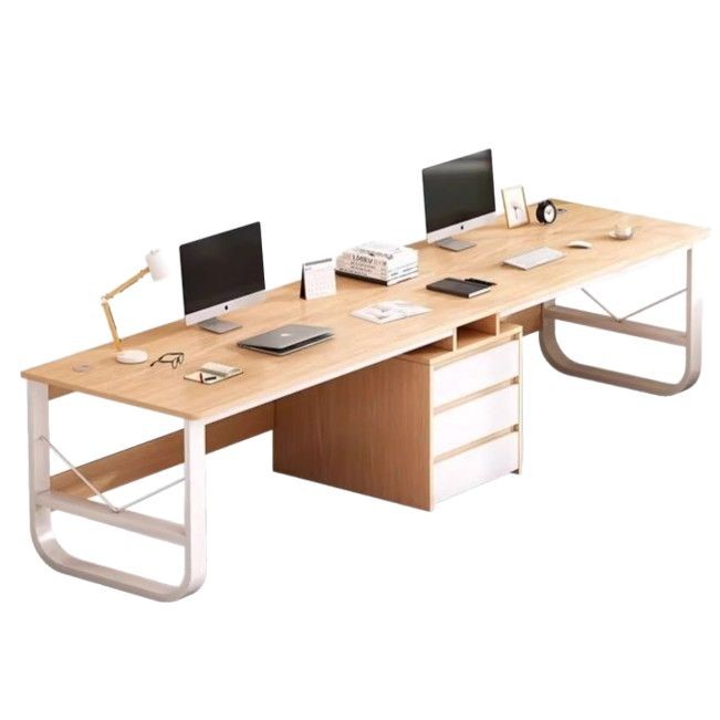 Escritorio para computadora doble Escritorio con cajón Dormitorio Hogar Escritorio simple Escritorio moderno simple Banco de trabajo