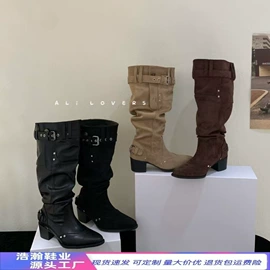 女式休闲单鞋;女式时装单鞋;女式皮靴
