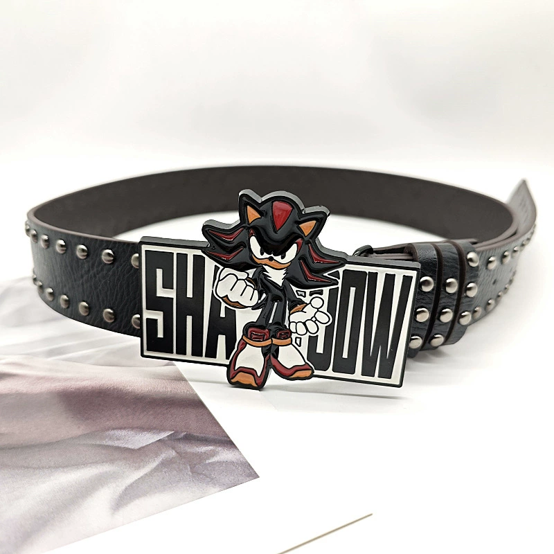 Притянутый INS Гаражюку Ю2К Миллениал Женский Уличный Черный Змей sonic мальчик пояс пряжка декоративный пояс