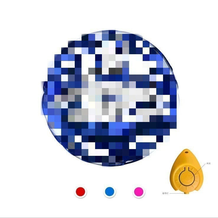 물 도금 - 파란색(배터리 수명 5분)