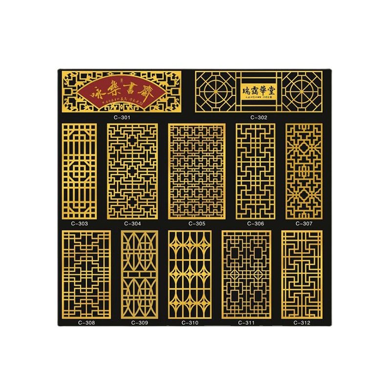 厂家批发 电脑数控雕刻 仿古装饰雕刻 花格系列雕刻加工