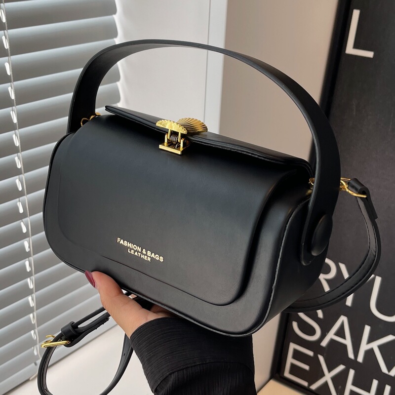 韓国版ファッション高級感のある女性の新商品2024春夏シングルショルダーバッグの質感斜めショルダーバッグ|undefined