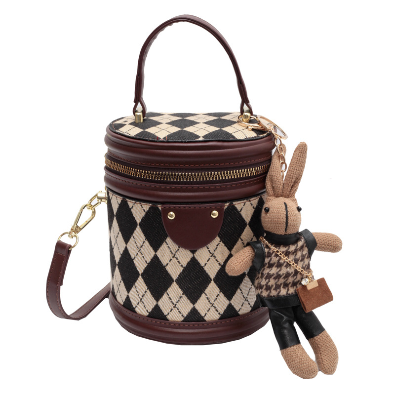 Cross-Border Retro Fashion Versatile Bucket Bag For Women 2025 New Arrival Luxury Niche Shoulder Bag - Thumbnail 5