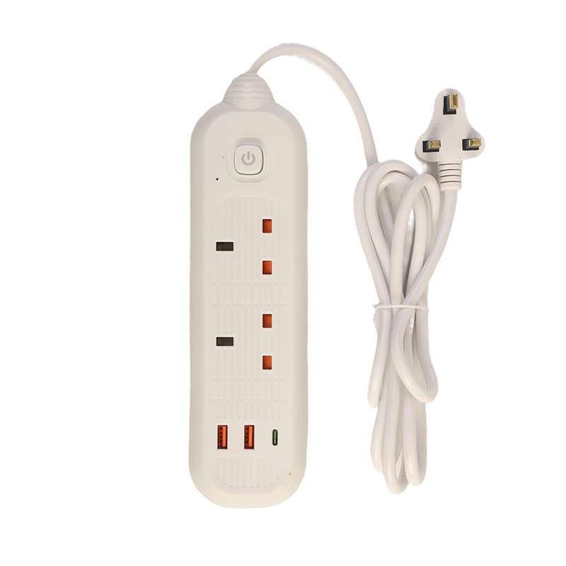 Con conector USB, tarjeta de succión de doble cañón 2US + 1Type-c para cargar un paso