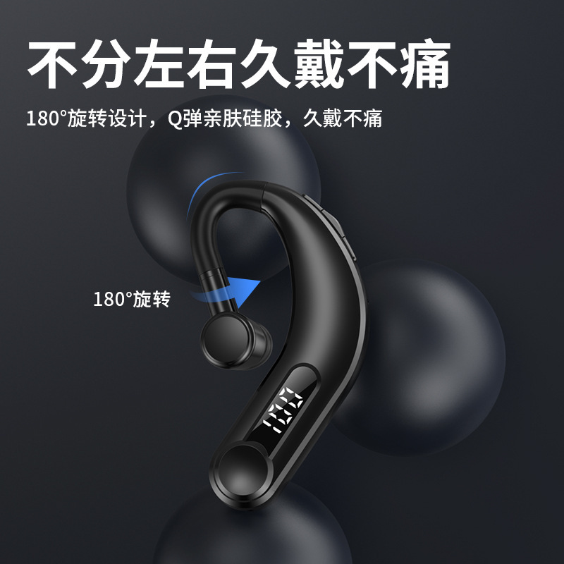 Nuevos productos transfronterizos Nuevo modelo privado M20S Auriculares Bluetooth colgantes Admite orejas izquierda y derecha para usar orejas Bluetooth inalámbricas