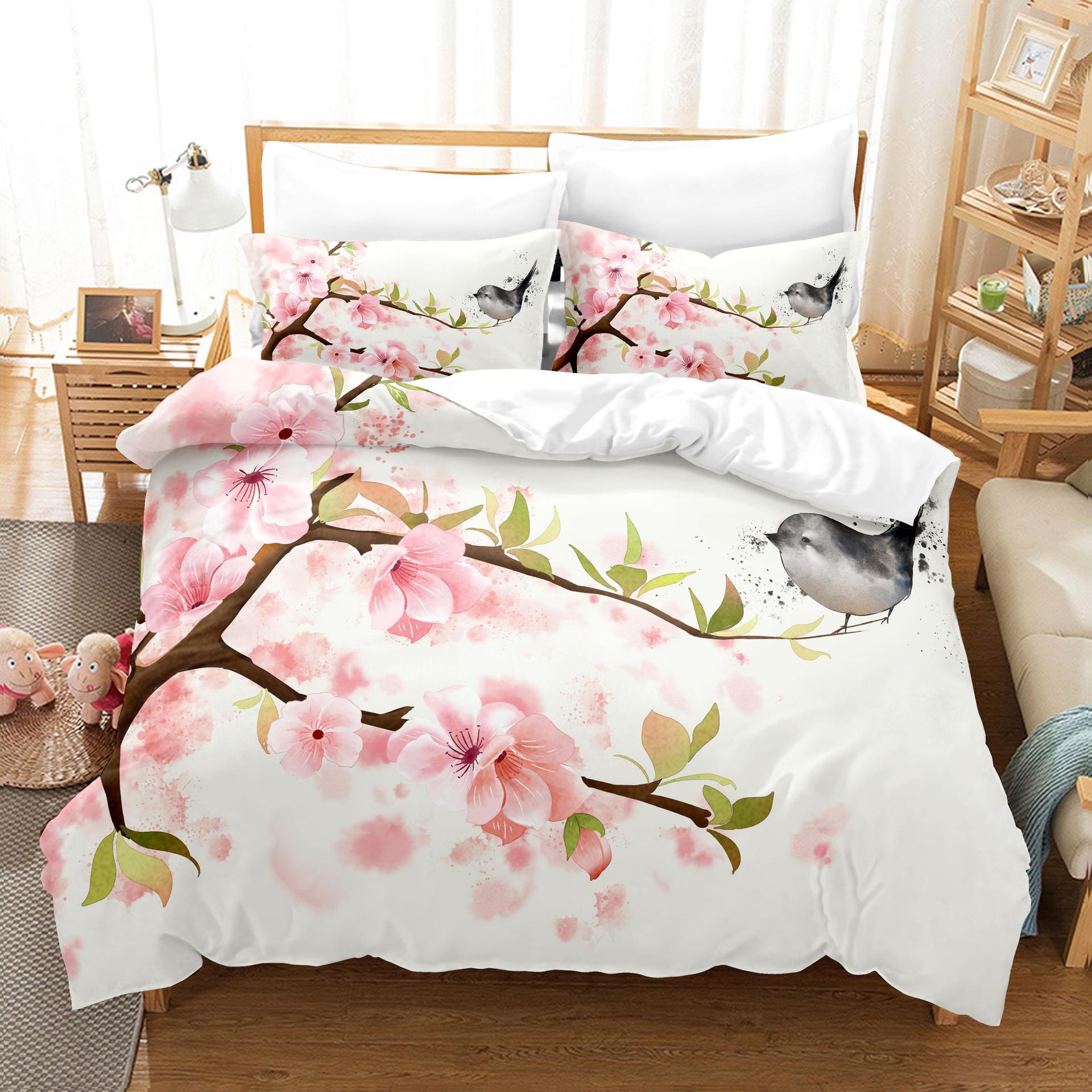 Rose Quilt Cover 10 / AU Queen 210x210cm-China
