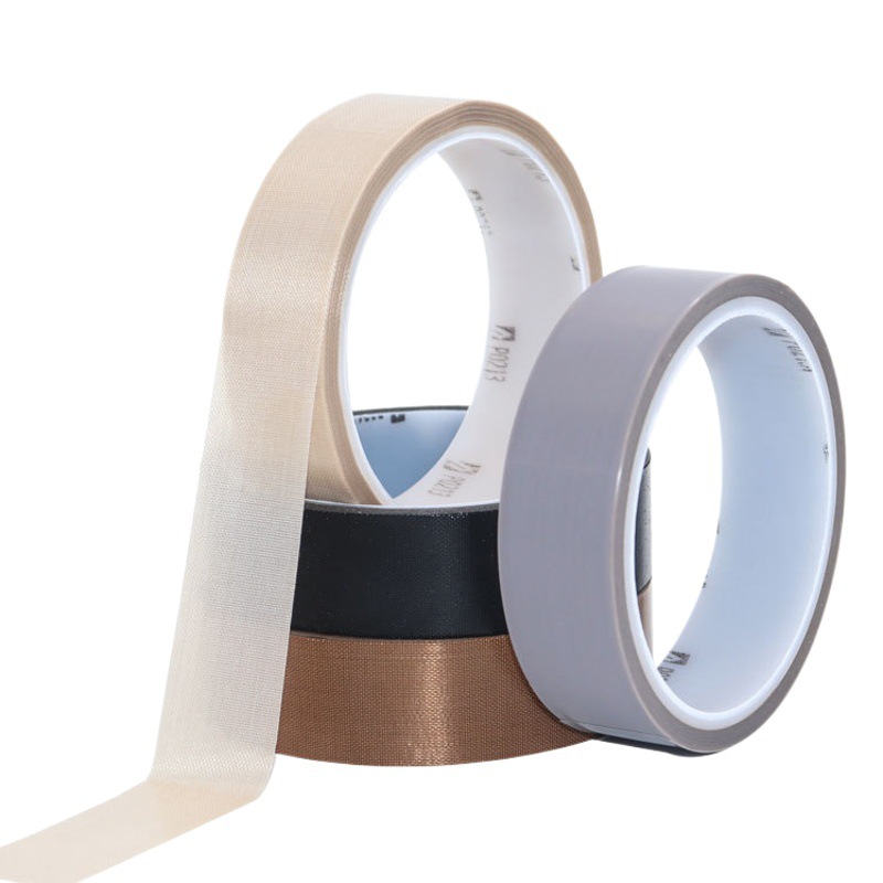 Al por mayor cinta de teflón de alta temperatura aislamiento antiestático resistente al desgaste aislamiento térmico retardante de llama máquina de sellado cinta de teflón PTFE