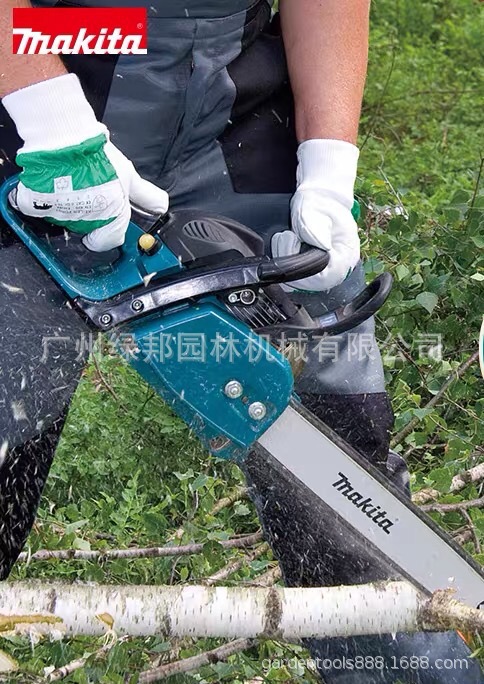 日本牧田汽油锯二冲程16寸18寸伐木锯EA3200/6100/7300大功率工具