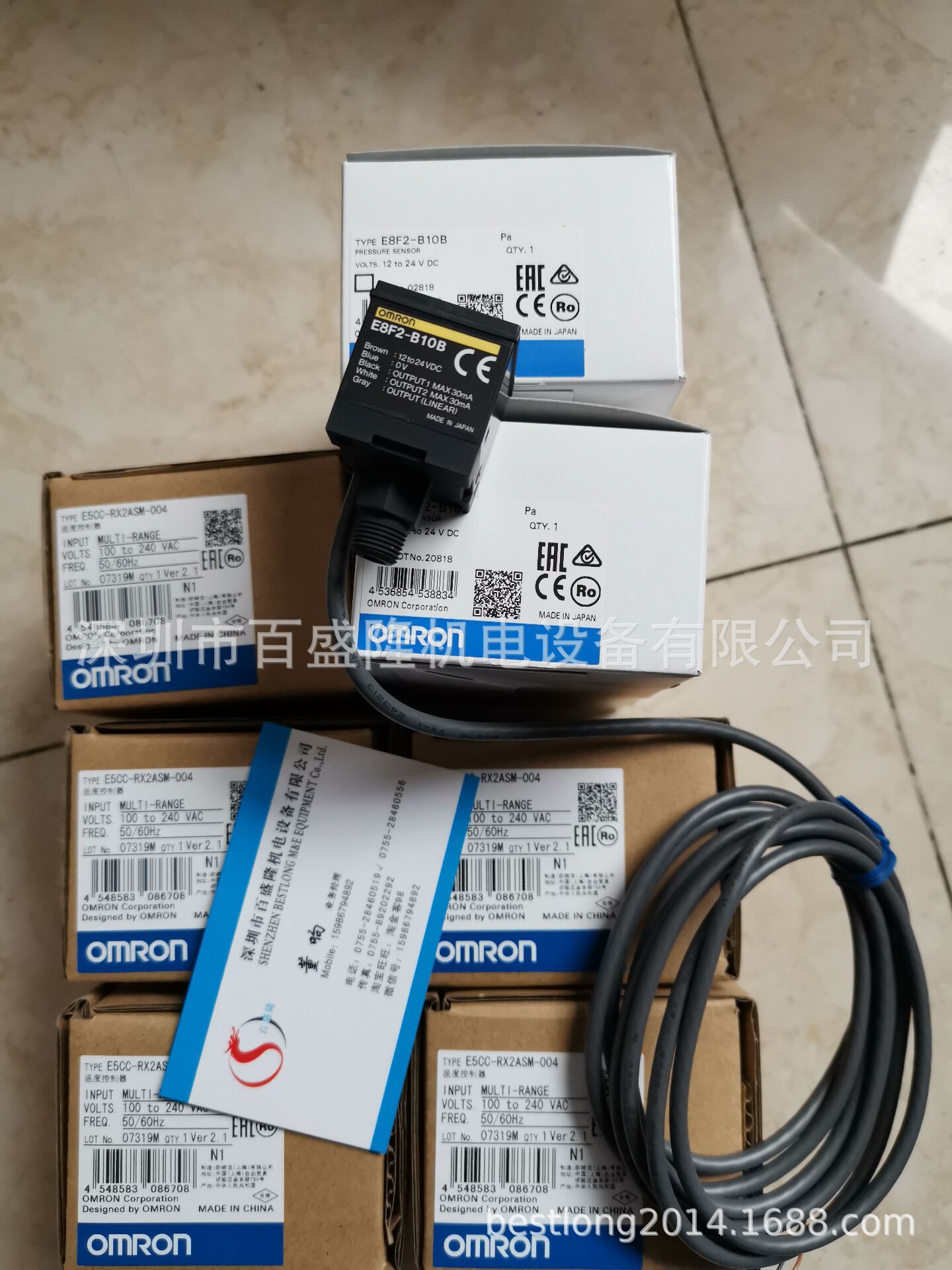 现货 供应原装全新正品欧姆龙 OMRON   E8F2-B10C  可议价
