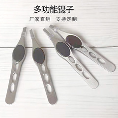 新款眉夾不鏽鋼眉夾正口斜口大肚夾汗毛夾鬍子夾修眉夾眉毛鉗鑷子